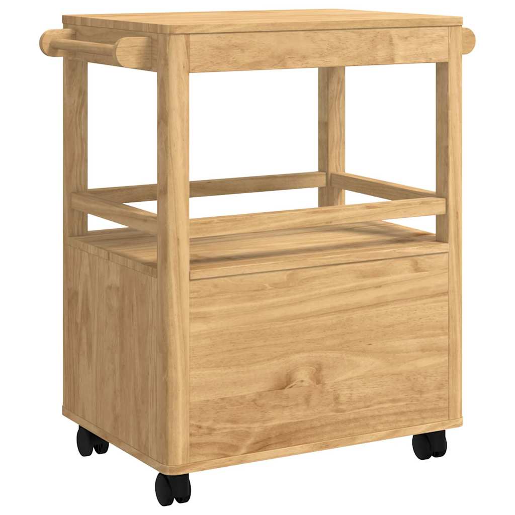 Carrello da Cucina FLORO Marrone cerato 72,5 x 45 x 80 cm 42011251