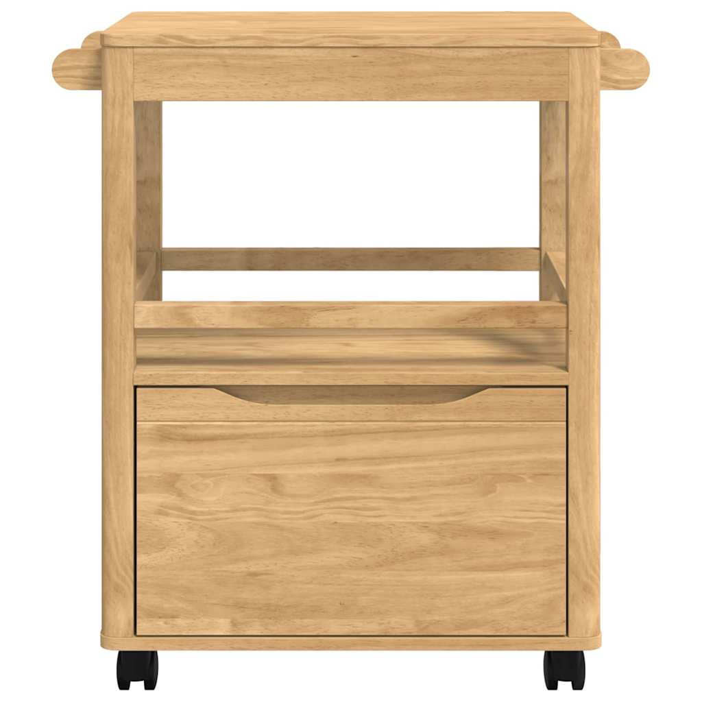 Carrello da Cucina FLORO Marrone cerato 72,5 x 45 x 80 cm 42011251