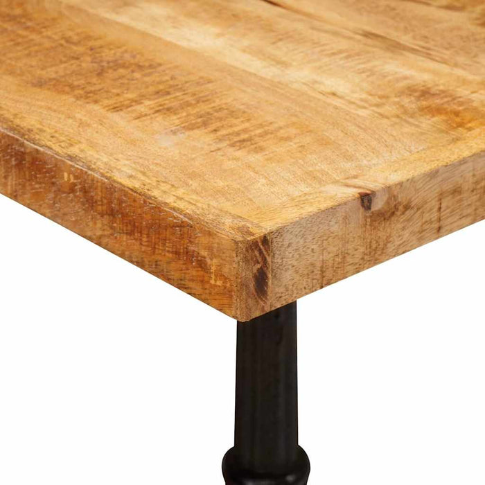 vidaXL Tavolo bistrot Marrone 50 x 50 x 76 cm legno massello di mango