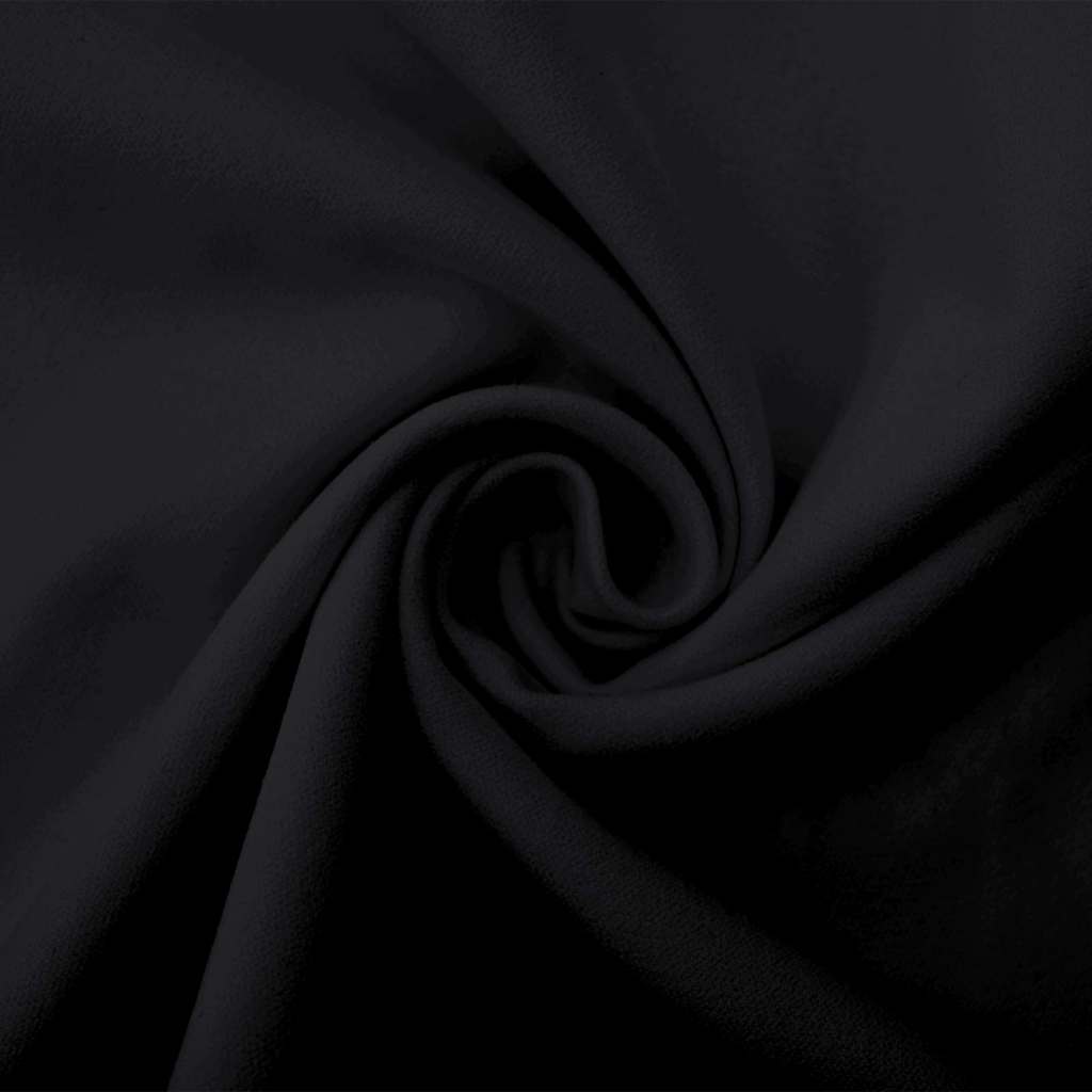 Asciugamani Sportivi 2 pcs Nero 50 x 30 cm 42011457