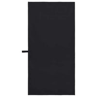 Asciugamani Sportivi 2 pcs Nero 100 x 50 cm 42011458