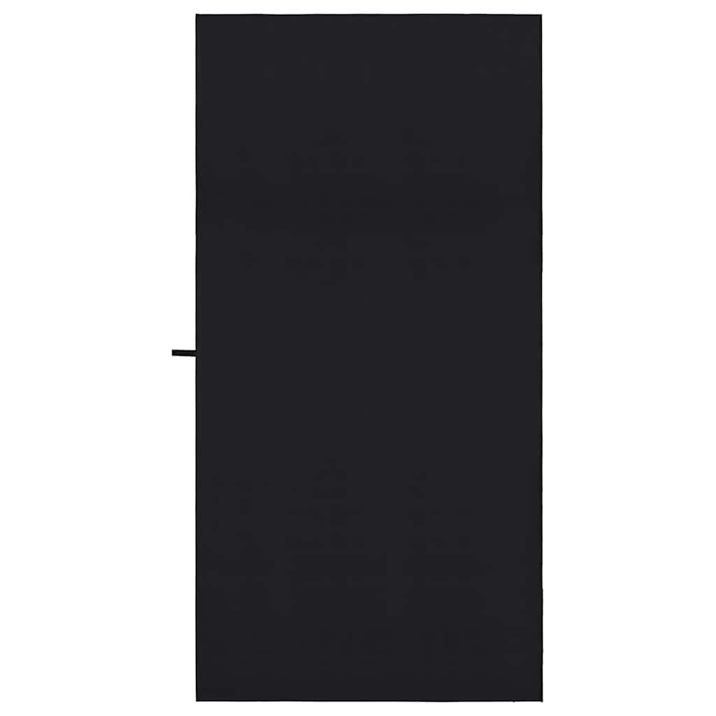 Asciugamani Sportivi 2 pcs Nero 200 x 100 cm 42011461