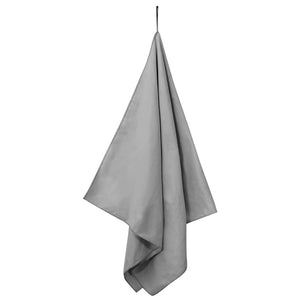 Asciugamani Sportivi 2 pcs Grigio scuro 140 x 70 cm 42011464