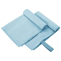 Asciugamani Sportivi 2 pcs Blu 50 x 30 cm 42011472