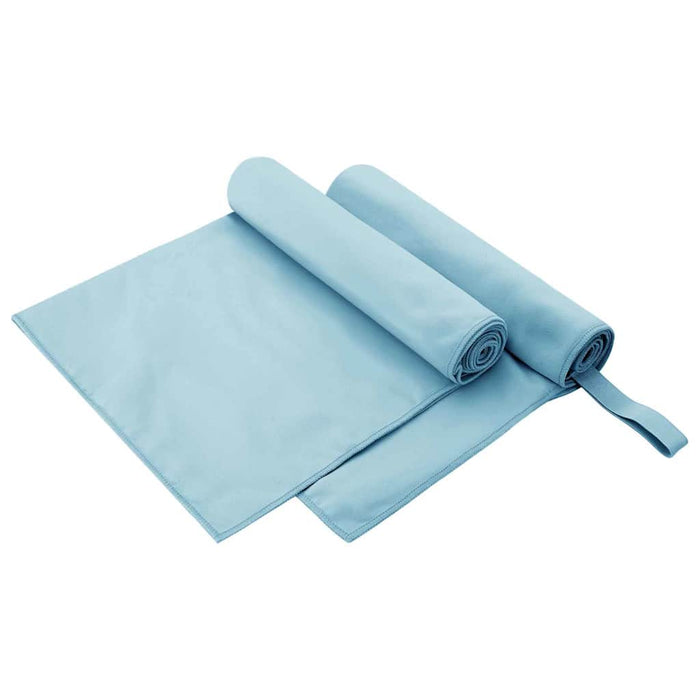 Asciugamani Sportivi 2 pcs Blu 100 x 50 cm 42011473
