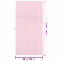 Asciugamani Sportivi 2 pcs Rosa 180 x 90 cm 42011490