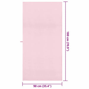 Asciugamani Sportivi 2 pcs Rosa 180 x 90 cm 42011490