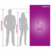 Set di Asciugamani Sportivi Altro Viola Tessuto 42011497