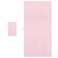 Set di Asciugamani Sportivi Altro Rosa Tessuto 42011498