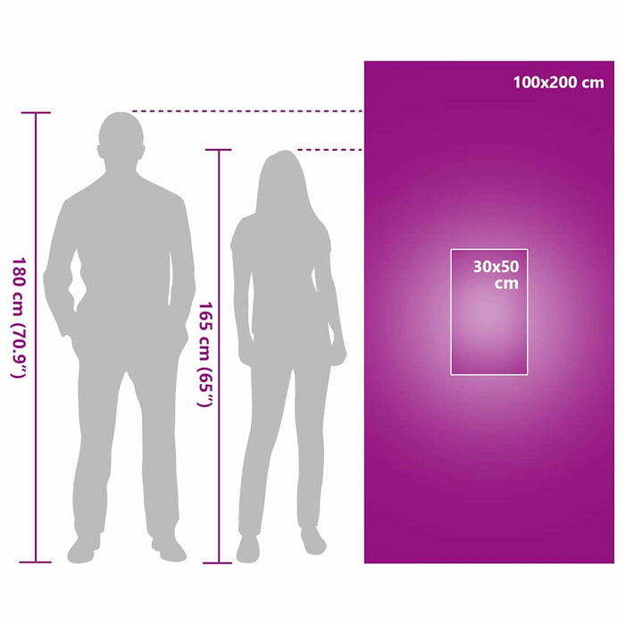 Set di Asciugamani Sportivi Altro Rosa Tessuto 42011498