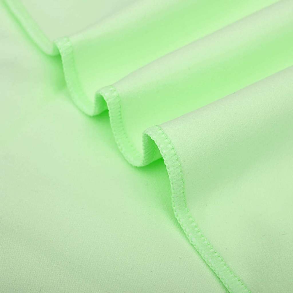 Set di Asciugamani Sportivi 3 pcs Verde Poliestere e poliammide 42011503