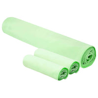 Set di Asciugamani Sportivi 3 pcs Verde Poliestere e poliammide 42011503