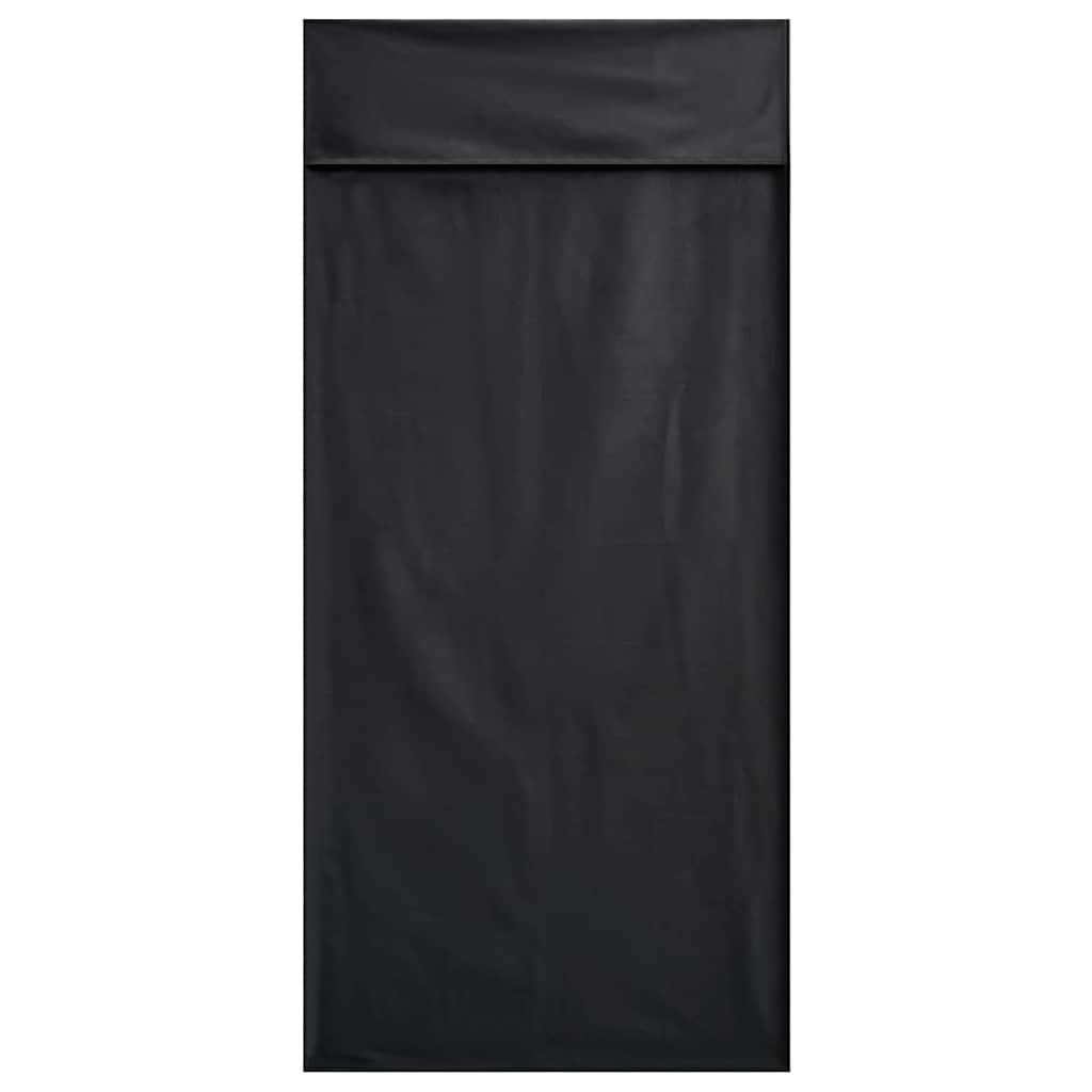 Asciugamani per Sedia Outdoor 2 pcs Nero 130 x 60 cm 42011506