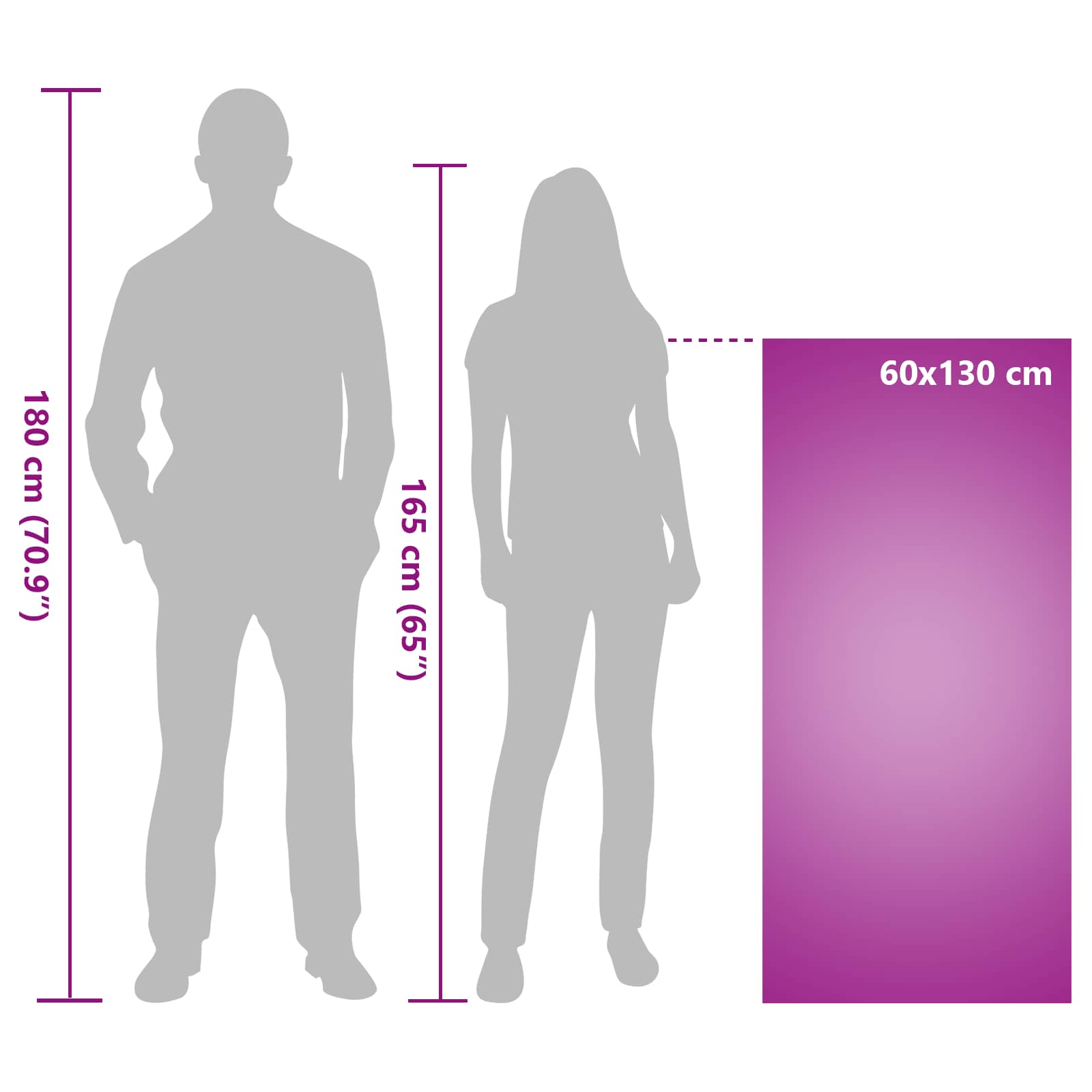 Asciugamani per Sedia Outdoor 2 pcs Blu 130 x 60 cm 42011509