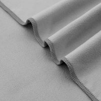 Asciugamani per lettino 2 pcs Grigio scuro 210 x 75 cm 42011514