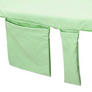 Asciugamani per lettino 2 pcs Verde 210 x 75 cm 42011517