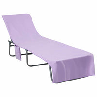 Asciugamani per lettino 2 pcs Viola 210 x 75 cm 42011518