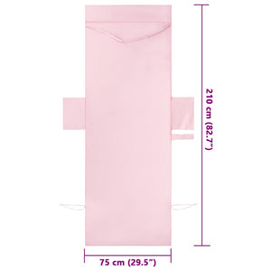 Asciugamani per lettino 2 pcs Rosa 210 x 75 cm 42011519