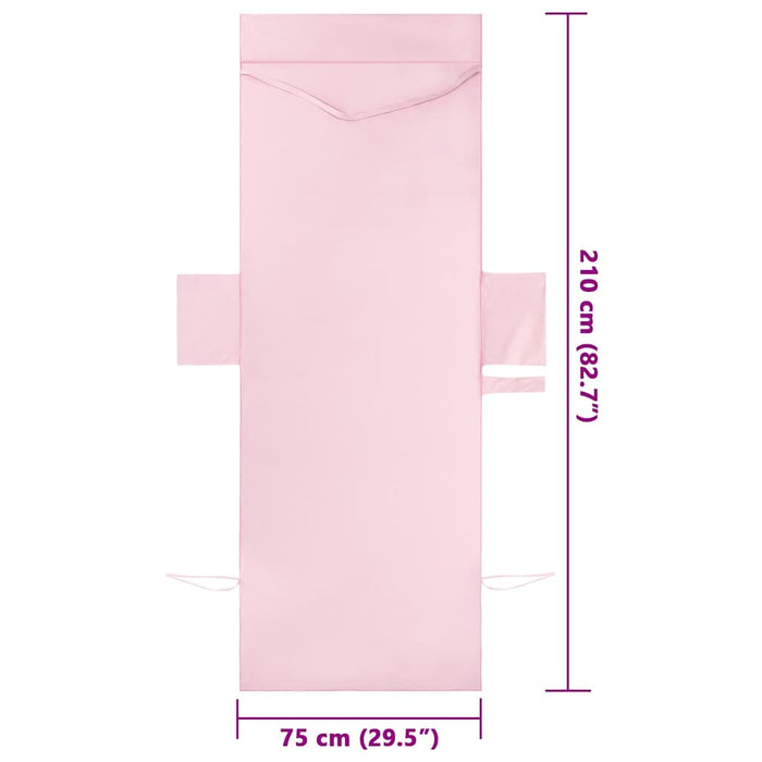 Asciugamani per lettino 2 pcs Rosa 210 x 75 cm 42011519