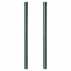 vidaXL Pali per Recinzione 2 pcs Verde 50 cm