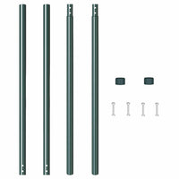 vidaXL Pali per Recinzione 2 pcs Verde 180 cm