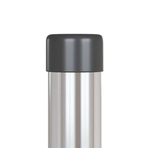 vidaXL Pali per Recinzione 12 pcs Argento 70 cm