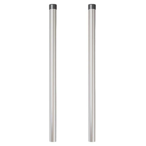 Pali per Recinzione 2 pcs Argento 90 cm 42012781