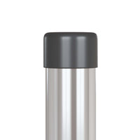 Palo della recinzione 12 pcs Argento 100 cm 42012784