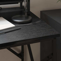 Scrivania Rovere nero 100 x 50 x 86.5 cm Legno multistrato 859395