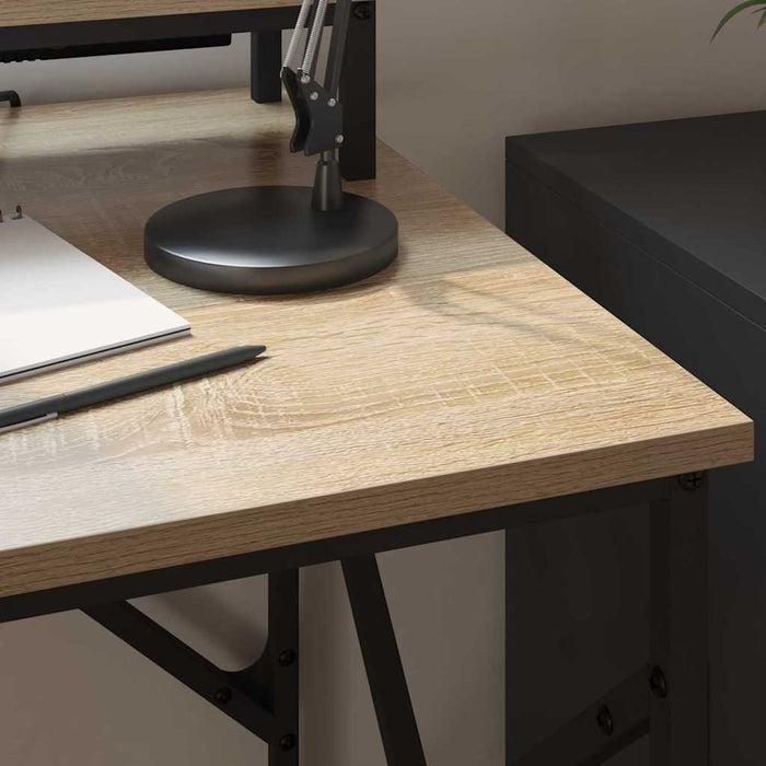 Scrivania rovere sonoma 100 x 50 x 86.5 cm Legno multistrato 859396