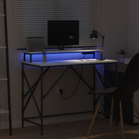 Scrivania Grigio sonoma 100 x 50 x 86.5 cm Legno multistrato 859398