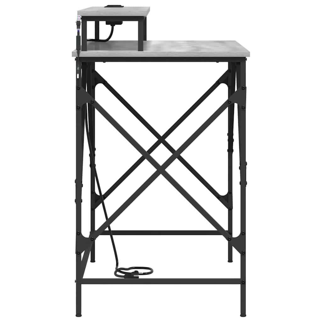 Scrivania Grigio sonoma 100 x 50 x 86.5 cm Legno multistrato 859398