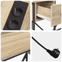 vidaXL Scrivania rovere sonoma 120 x 79 x 86.5 cm Legno multistrato