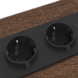 vidaXL Armadio da Notte con cassetto Rovere marrone 30 x 48 x 61 cm