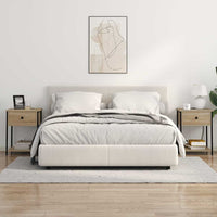 vidaXL Armadio da Notte 2 pcs rovere sonoma 42 x 41 x 56 cm