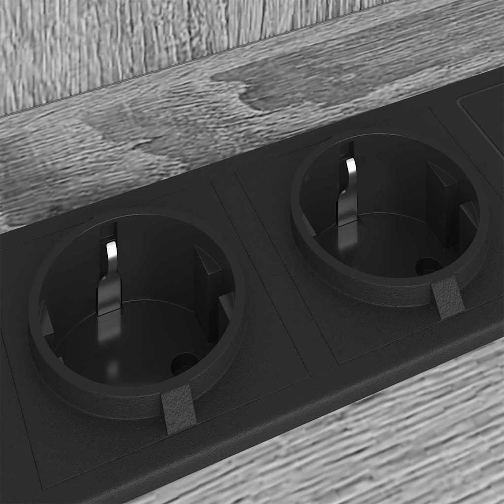 vidaXL Armadio da Notte Grigio sonoma 38 x 31 x 61 cm