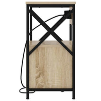 vidaXL Armadio da Notte con cassetto rovere sonoma 40 x 31 x 60 cm