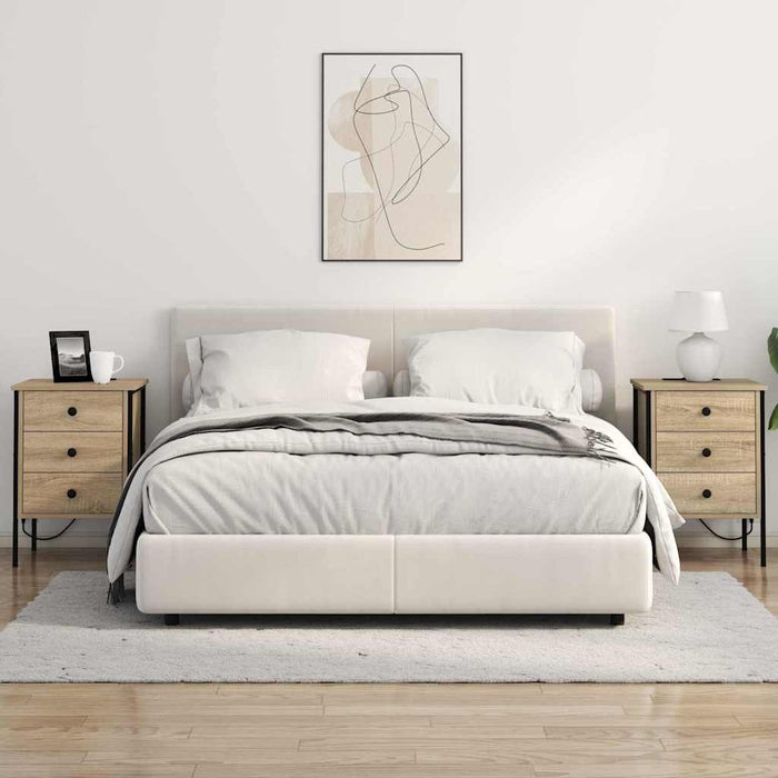 Mobiletti da Notte 2 pcs rovere sonoma 42 x 41 x 61 cm 859483