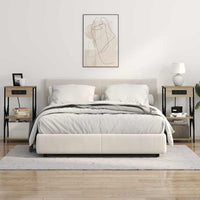 vidaXL Armadio da Notte con lo scaffale rovere sonoma 41 x 31 x 76 cm