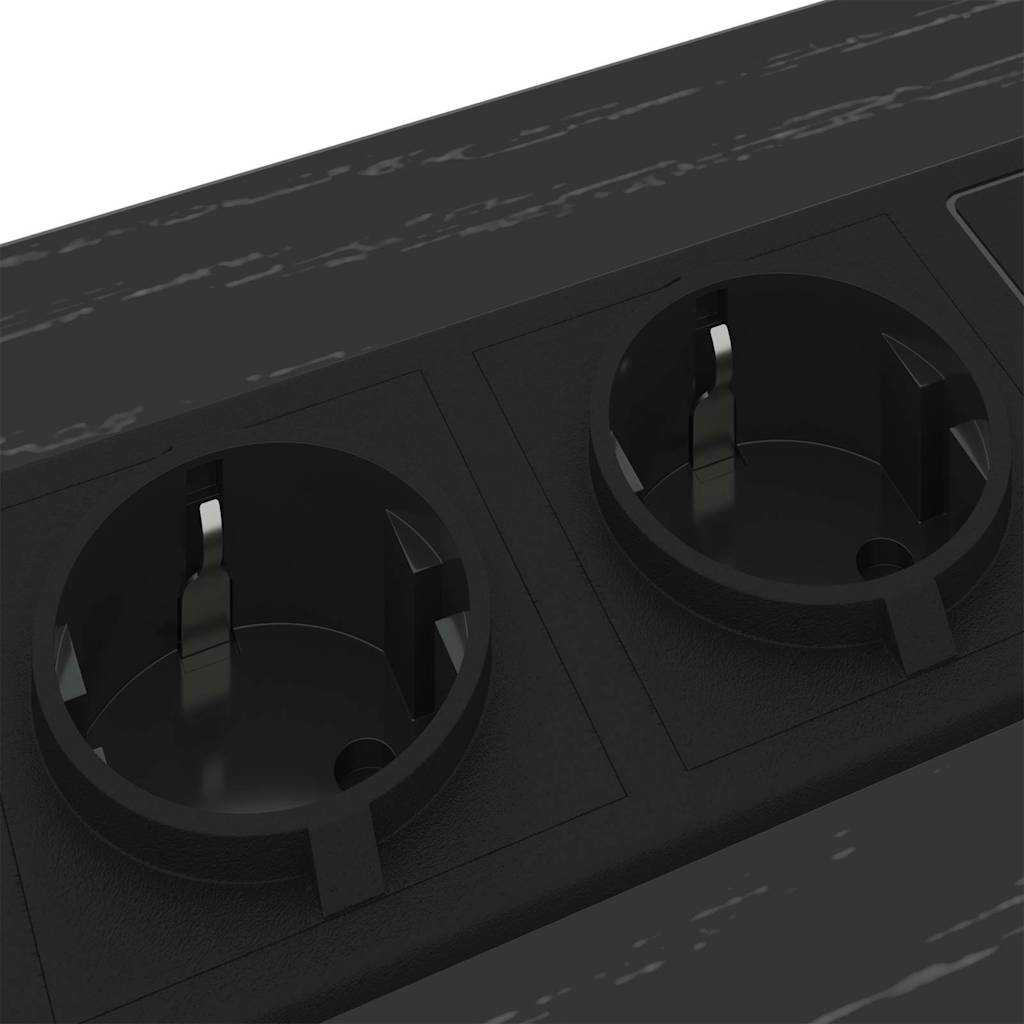 Armadio da Notte con cassetto Rovere nero 41.5 x 40.5 x 55 cm 859550