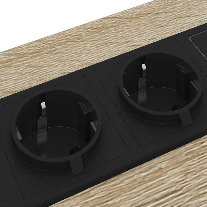 vidaXL Armadio da Notte con cassetto rovere sonoma 41.5 x 40.5 x 55 cm