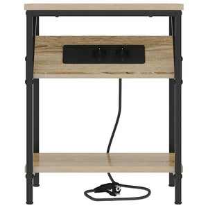 vidaXL Armadio da Notte rovere sonoma 38 x 30 x 48 cm