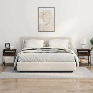 vidaXL Armadio da Notte Rovere marrone 38 x 30 x 48 cm