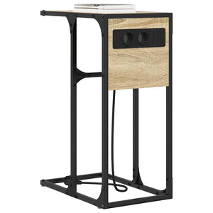 vidaXL Comodino rovere sonoma 41.5 x 26 x 60.5 cm Legno multistrato