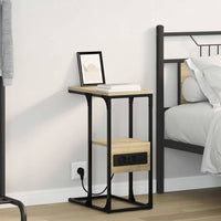 vidaXL Armadio da Notte con cassetto rovere sonoma 41.5 x 26 x 60.5 cm