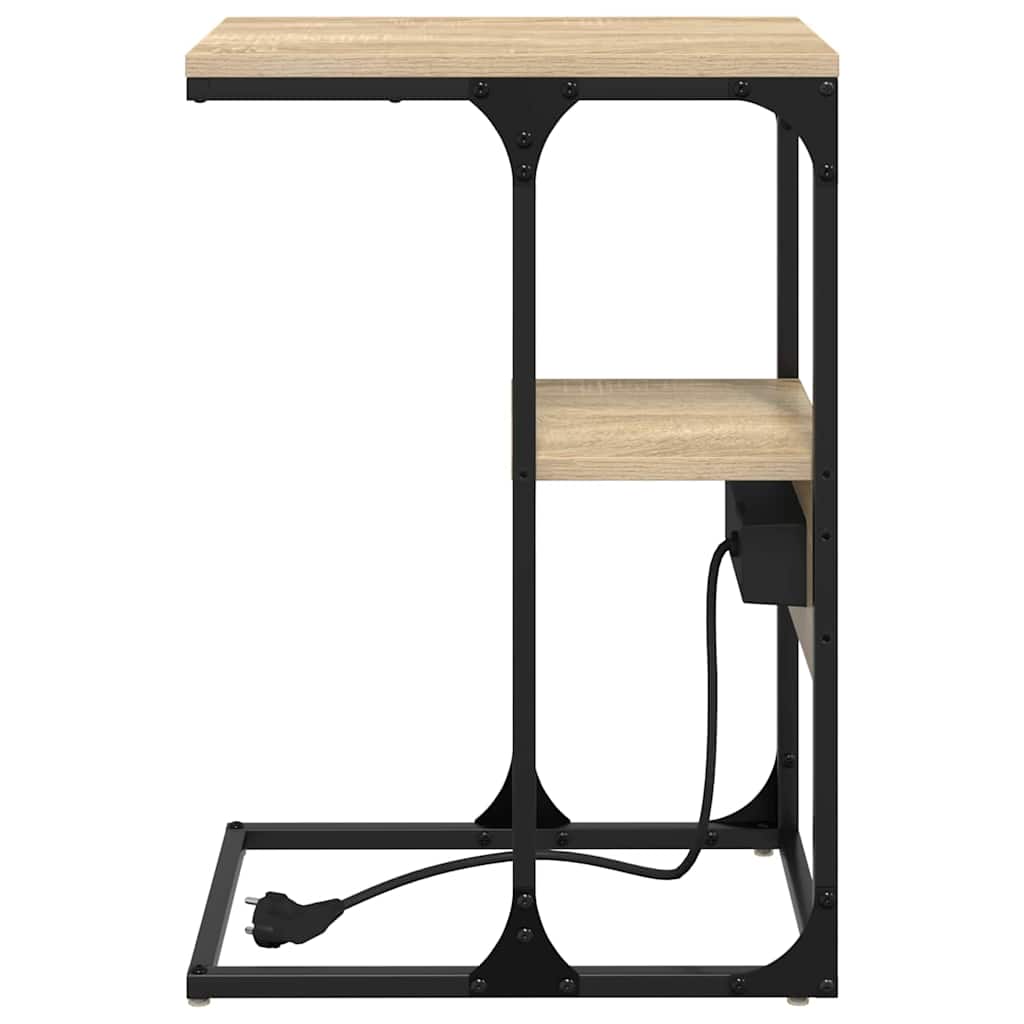 vidaXL Armadio da Notte con cassetto rovere sonoma 41.5 x 26 x 60.5 cm