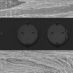 vidaXL Armadio da Notte con cassetto Grigio sonoma 41.5 x 26 x 60.5 cm