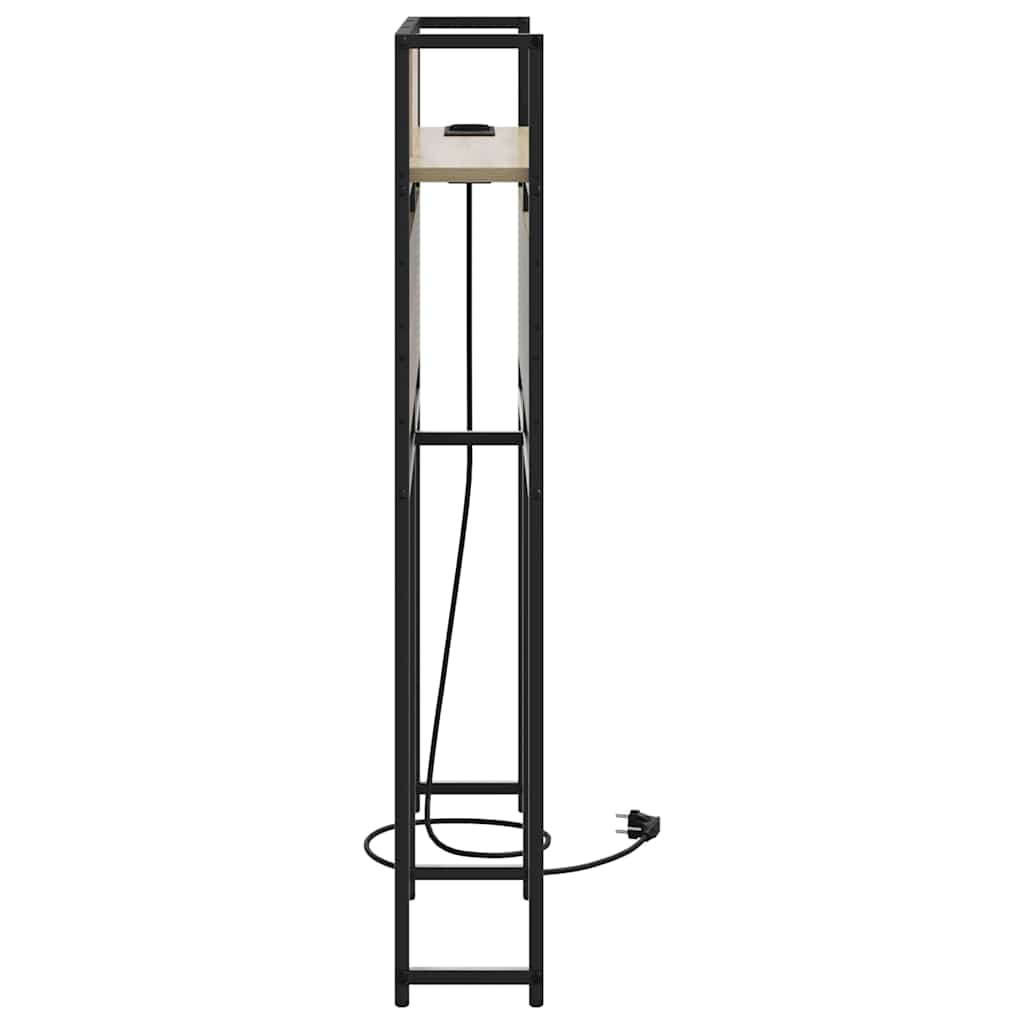 vidaXL Testata contenitore rovere sonoma 90 cm Legno multistrato