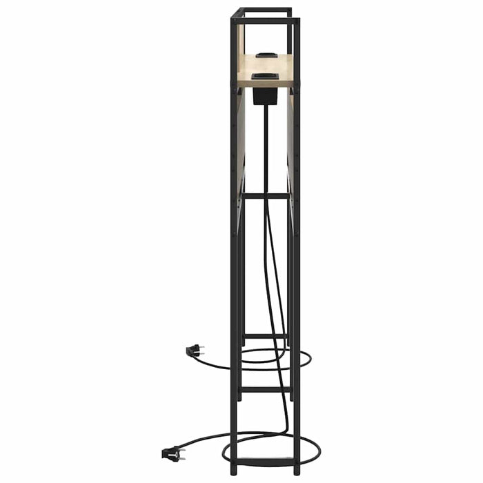 vidaXL Testata contenitore rovere sonoma 120 cm Legno multistrato