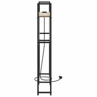 vidaXL Testata contenitore rovere sonoma 75 cm Legno multistrato